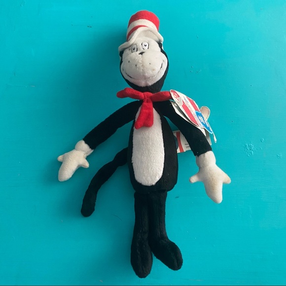 🎈4 for $40🎈NWT Universal Studios Dr. Seuss Plush Doll The Cat In The Hat - Picture 2 of 15